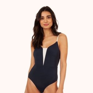 Lively Bathing Suit - V One Piece